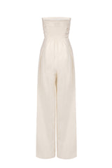 Yves Uro Jumpsuit - Cream