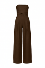 Yves Uro Jumpsuit - Brown