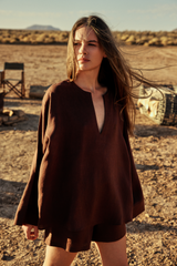 Zahara Top - Brown