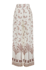 Kora Trousers - Brown Print