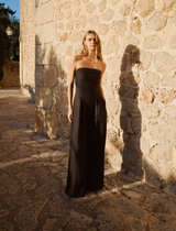 Yves Uro Jumpsuit - Black Linen