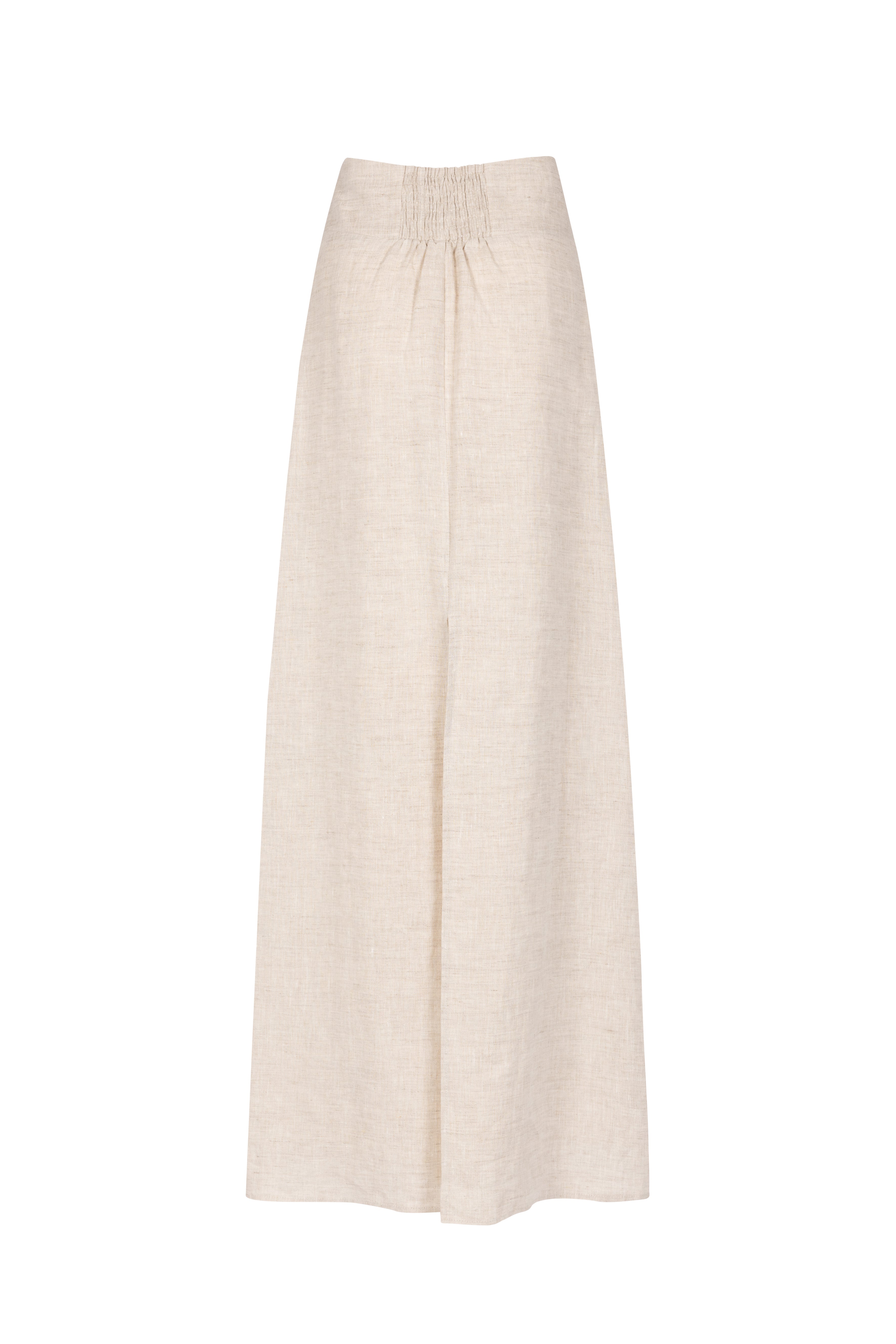 Isla Linen Maxi Skirt