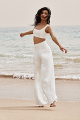 Santamaria Trousers - White