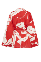 Paloma Jacket - Red Print