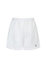 Mini Hacienda Shorts - White