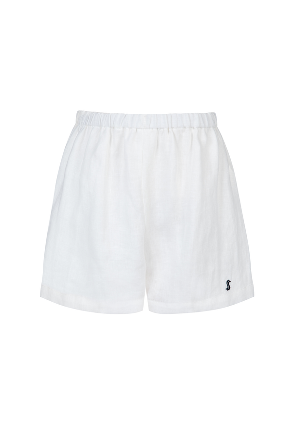 Mini 'Hacienda' Shorts - White