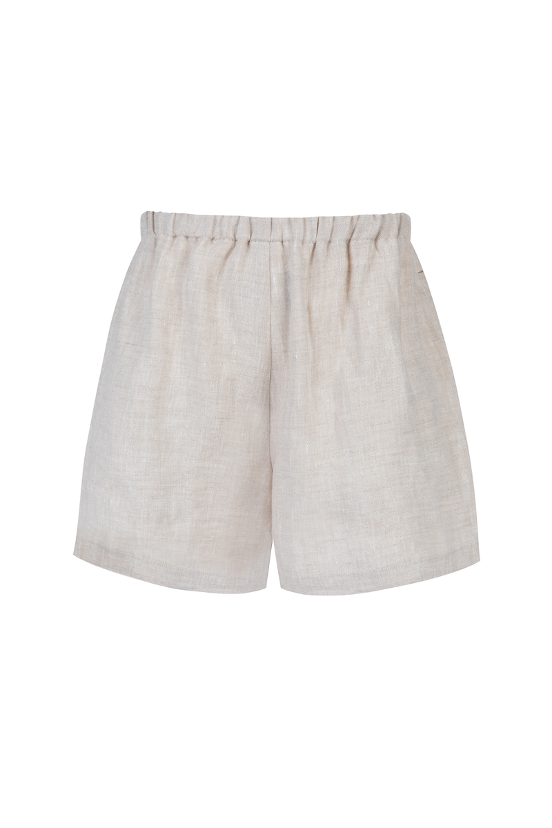 Mini 'Hacienda' Shorts - Stone