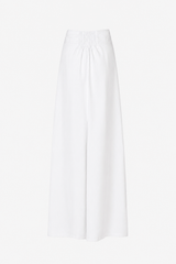 Isla Maxi Skirt - White Poplin Cotton