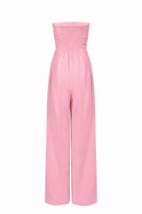 Yves Uro Jumpsuit - Pink