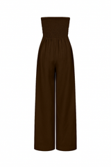 Yves Uro Jumpsuit - Brown
