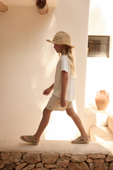 Mini 'SS' T-shirt - White