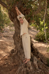 Mini Salinas Trousers - Stone