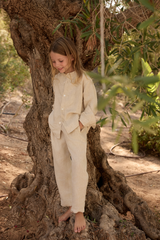 Mini Andrea Shirt - Stone