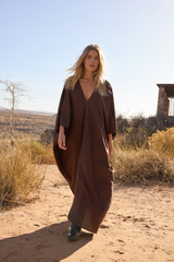 Savanna Kaftan - Brown