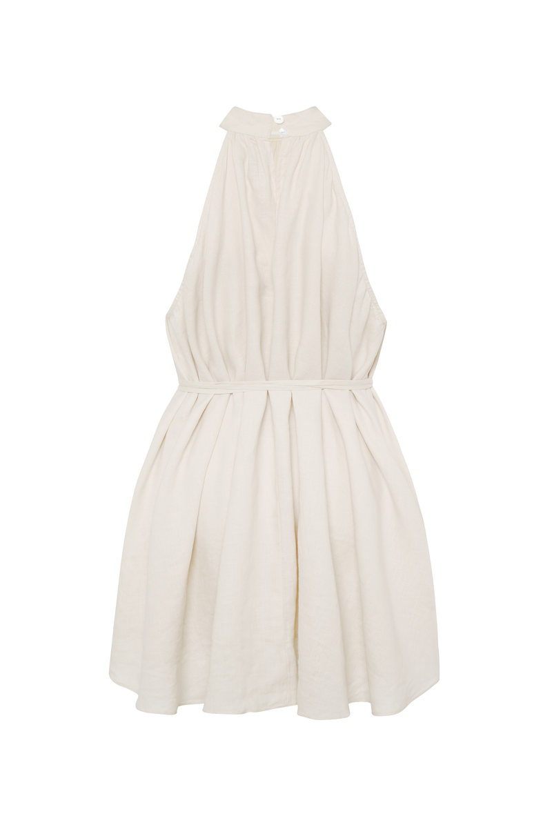Nala Dress | 100% Linen Halter-Neck Mini Dress | Second Summer Nala Dress | 100% Linen Halter-Neck Mini Dress | Second Summer