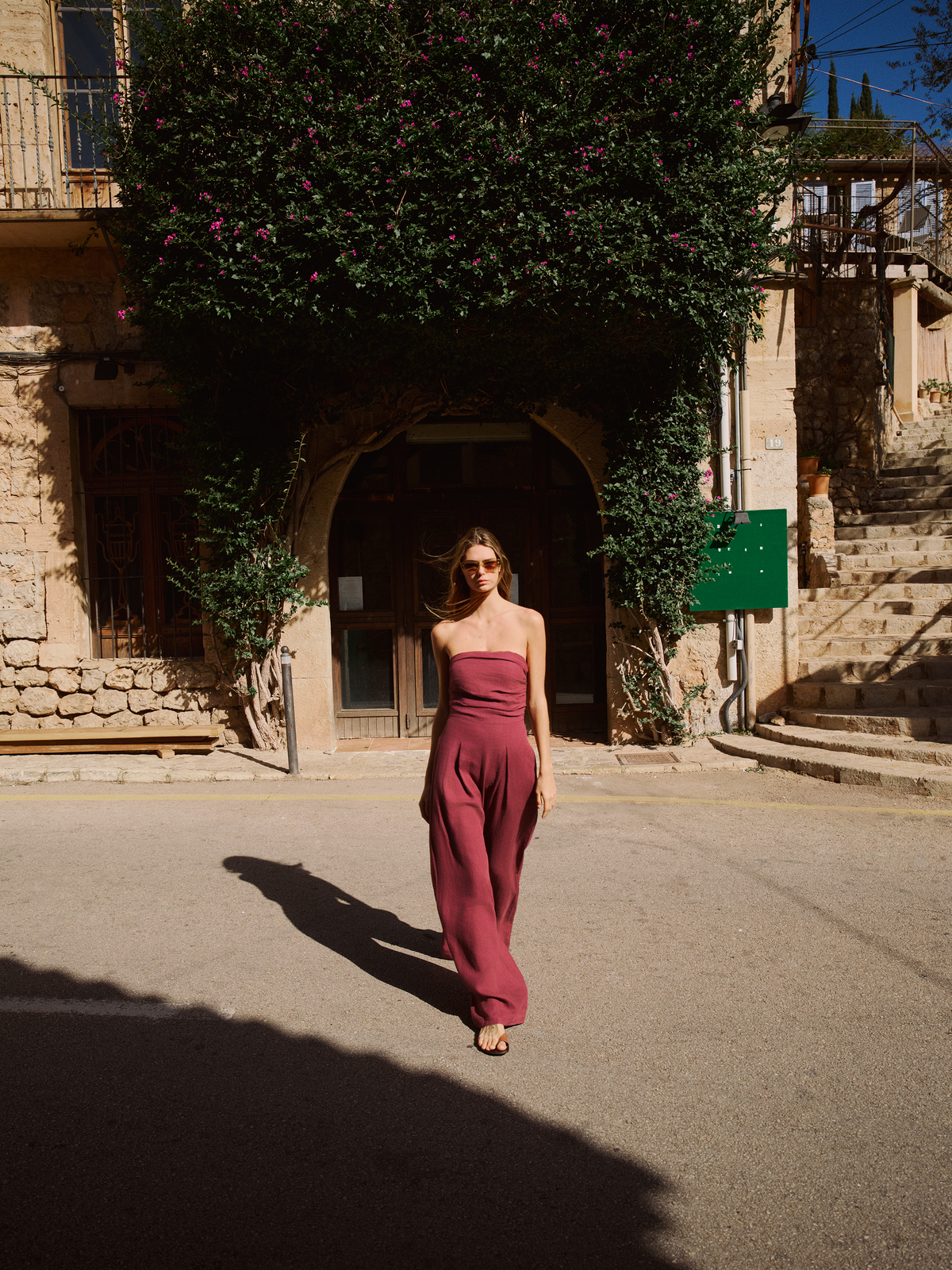 Yves Uro Linen Jumpsuit