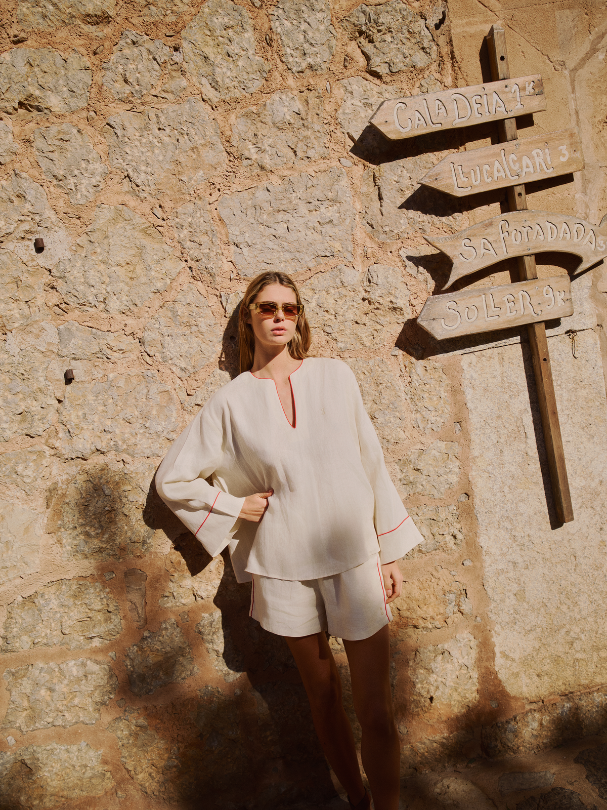 Marca Linen Shorts